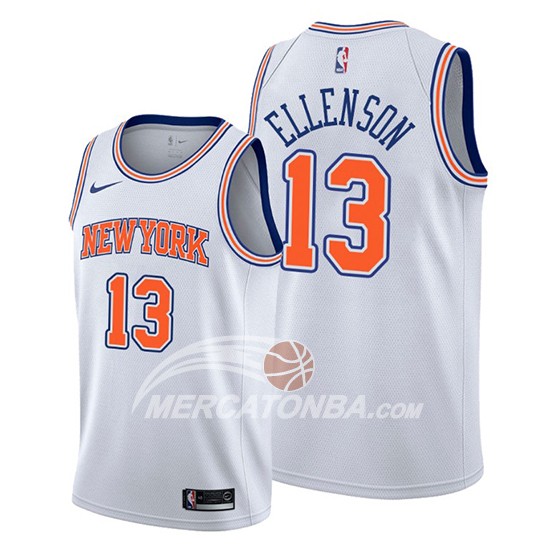 Maglia New York Knicks Henry Ellenson Statement Bianco